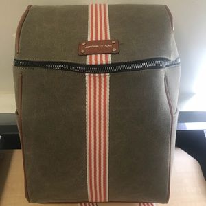 Adrienne Vittadini Canvas Backpack w Laptop Sleeve